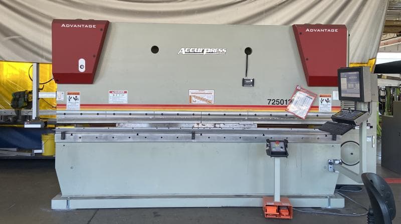 Accurpress Advantage 725012 with Lazer Safe Sentinel installed