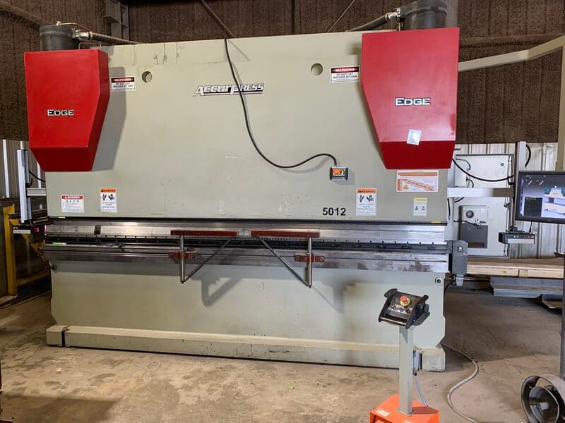 Accurpress Edge 5012 with Lazer Safe Sentinel installed
