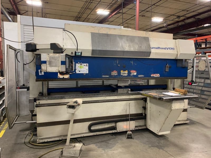 Trumpf TrumaBend V170 with Lazer Safe Sentinel installed