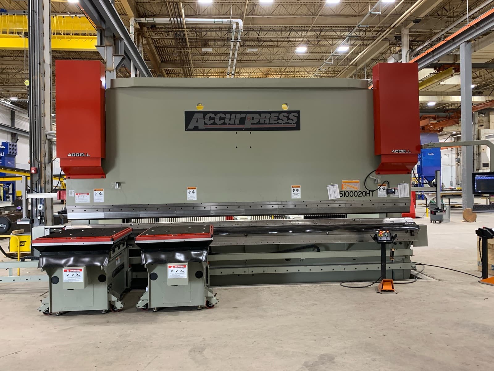 Accurpress 5100020HT Accell with Lazer Safe Sentinel installed
