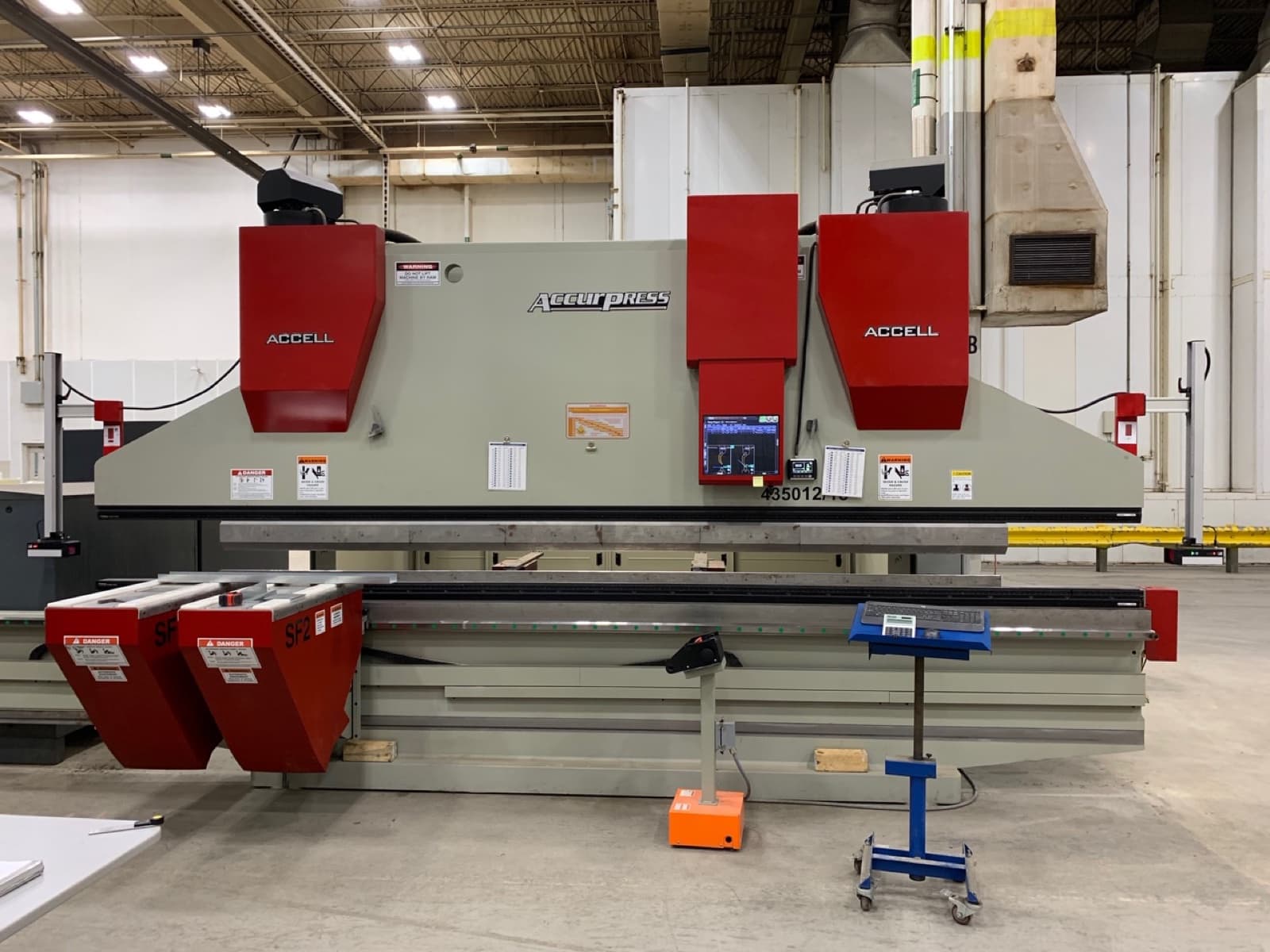 Accurpress Accell 435012 with Lazer Safe Sentinel installed