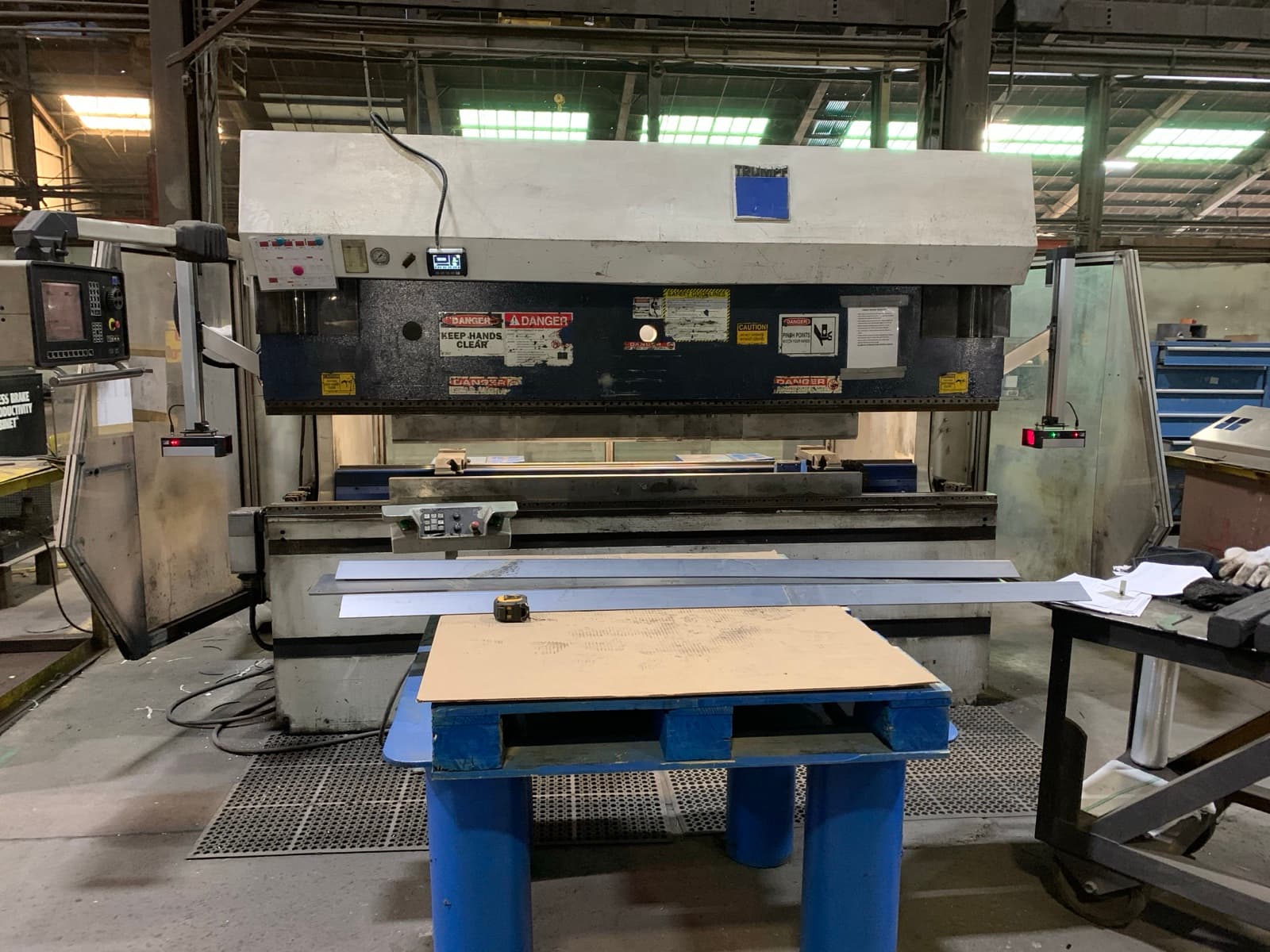 Trumpf V Series with Lazer Safe Sentinel installed
