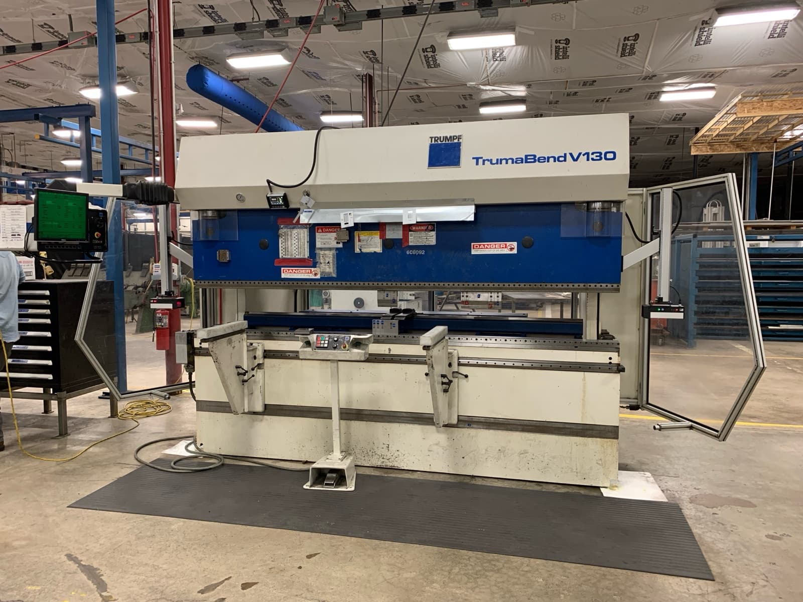 Trumpf TrumaBend V130 (second install) with Lazer Safe Sentinel installed