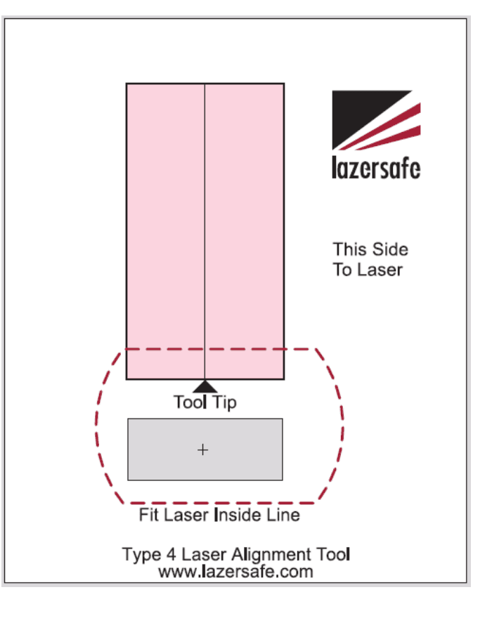 Lazer Safe Type 4 Alignment Tool